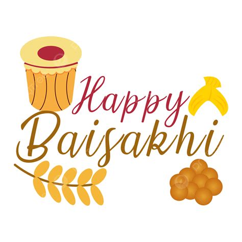 Happy Baisakhi Vector Hd Png Images Happy Baisakhi Vector Design