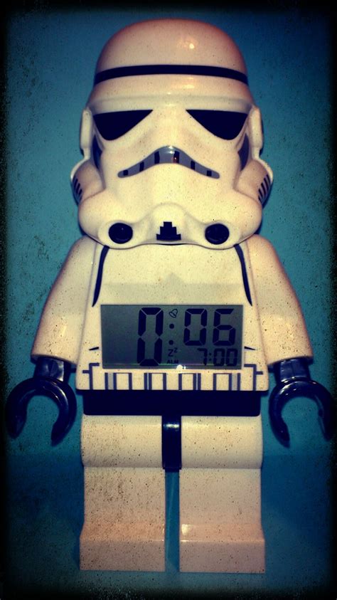 Lego Star Wars Stormtrooper Alarm Clock Lego Star Wars Alarm Clock