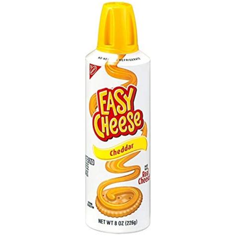 Kraft Easy Cheese Spray Can Variety Pack Of 4 Sharp Cheddar