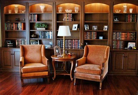 Traditional Study Interior Design Yelp Home Library Design Tiny
