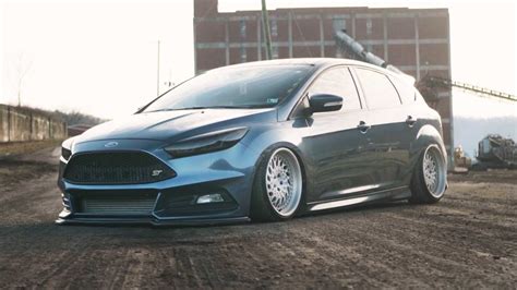 Jeremy S Bagged Ford Focus St On Wci S K Youtube