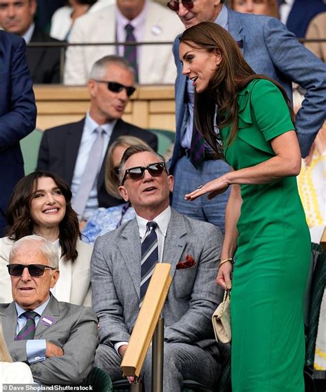 Princess Kate Stuns As She Chats With Daniel Craig At Wimbledon Review Guruu