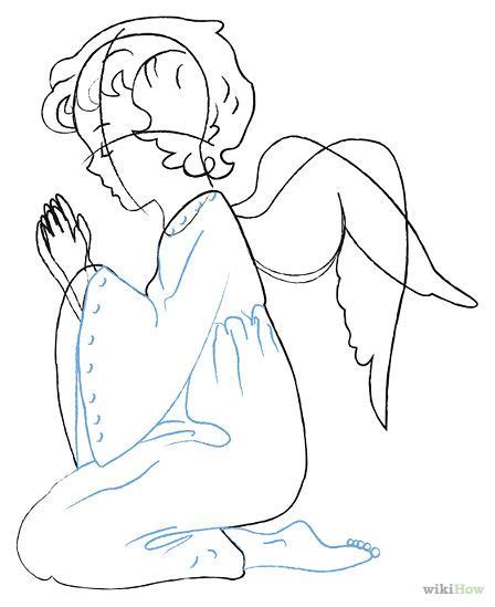 How To Draw Angels Angel Drawing Drawings Angel Painting