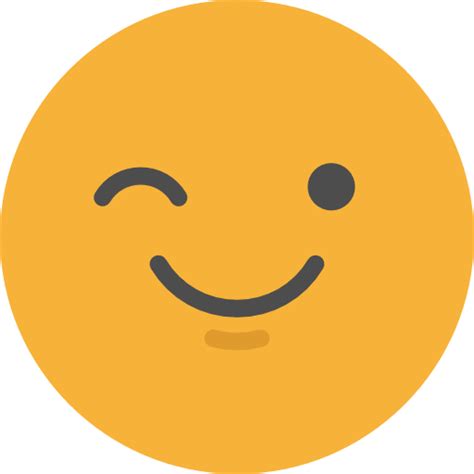 Smileys Wink Emoticons Emoji Feelings Icon