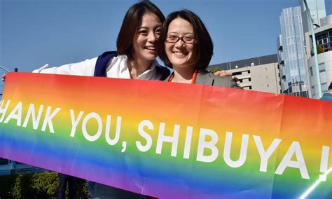 tokyo s shibuya ward is first in japan to recognise same sex marriage world news the guardian