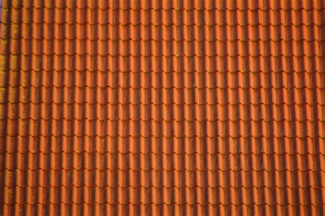 Free Picture Red Roofing Tiles