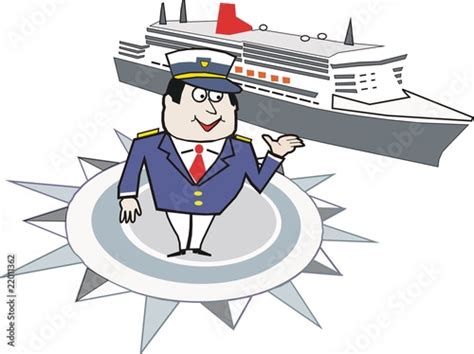 Ship Navigation Cartoon By Artistal Royalty Free Vectors 22011362 On