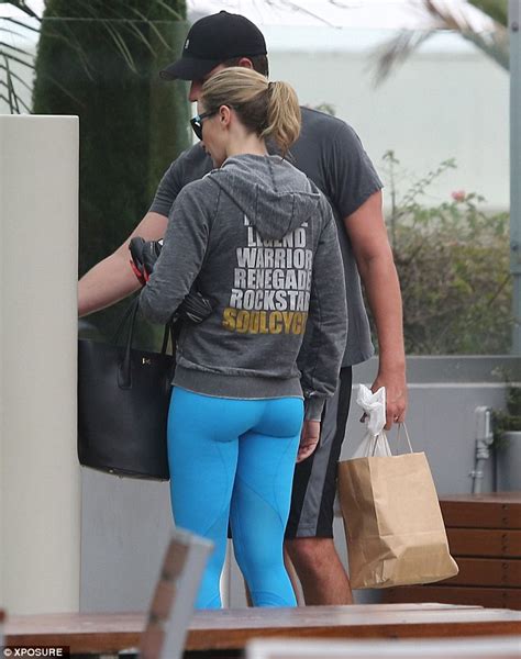 Emily Blunt Shows Off Her Very Pert Derriere As She Heads To The Gym In