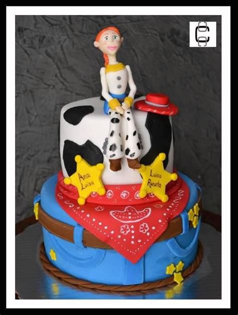 Toy Story Jessie Fondant Cake Pastel De Jessie De Toy Story Pasteles Pinterest Cake