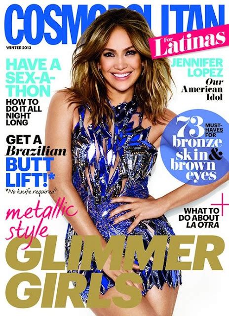 Jennifer Lopez Cosmopolitan Magazine Photoshoot For Latinas Winter Magazine Photoshoot