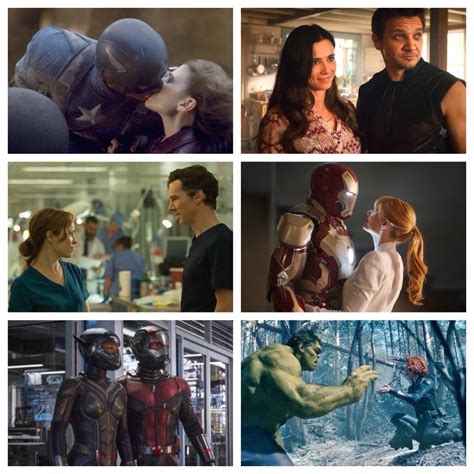 Some Of Our Favorite Avengers And Heroes With Their Love Interests On