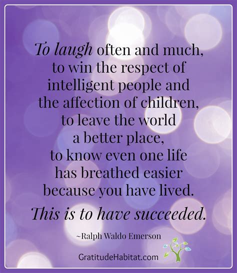 Maybe you would like to learn more about one of these? Ralph Waldo Emerson Quotes to Laugh Often and Love Much | Love quotes collection within HD images