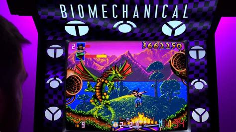 Biomechanical Toy Arcade Cabinet Mame Playthrough W Hypermarquee Youtube