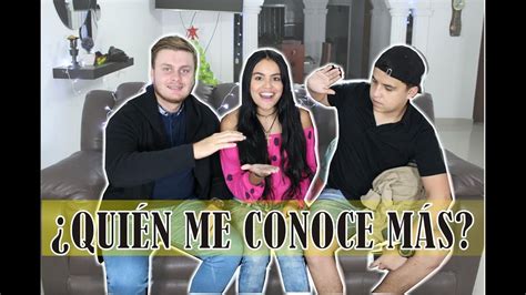 ¿quiÉn Me Conoce MÁs Mejor Amigo Vs Novio Youtube