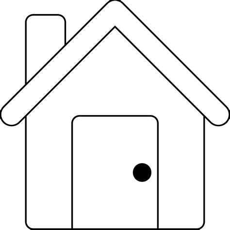 House Line Art By Gammillian Easy Drawings For Kids Drawing For Kids