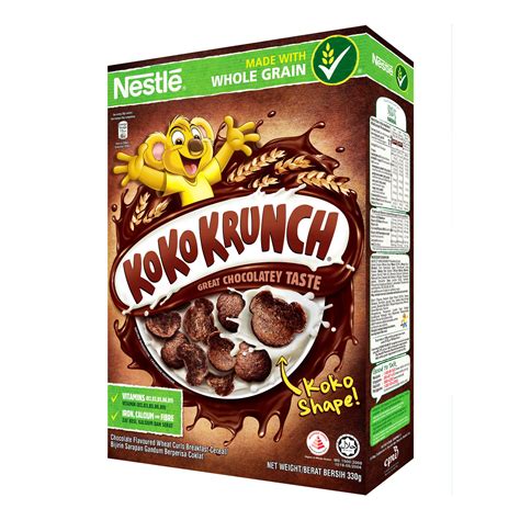 Koko krunch bar ini juga sangat cocok apabila dijadikan sebagai camilan. Nestle Cereal - Koko Krunch 330g - Green Mart SG