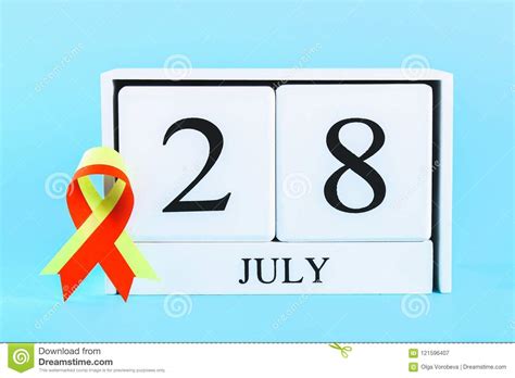 Beyond the yellow ribbon minnesota employers are veteran friendly! World Hepatitis Day. A Wooden White Calendar Showing June ...