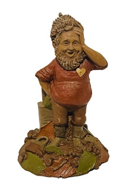 Tom Clark Figurine Gnome Elf Signed Sculpture Cairn Vtg Locke Etsy