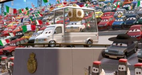 Dan The Pixar Fan Cars 2 Pope Pinion Iv