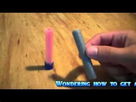 A dart is a type of ammunition that is fired from a dart blaster. Homemade Nerf Dart - YouTube