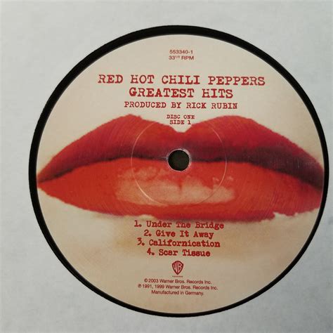 Buy Red Hot Chili Peppers Greatest Hits Vinyl Online At Lowest Price In Ubuy Nepal 55907359
