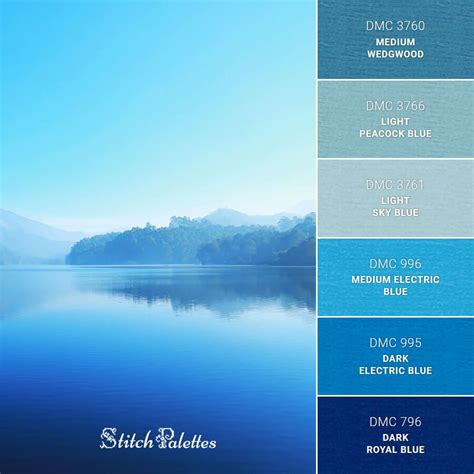 Blue Lake Blue Lake Color Palette Challenge Hex Color Palette