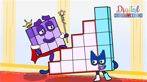 How To Draw Numberblocks At How To Draw