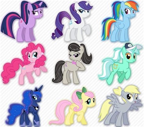 Please Comment On What Pony You Think Is Cutercooler In A Pony Tail I