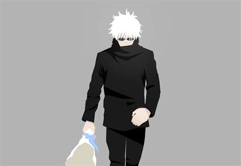 1920x1080202149 Satoru Gojo Minimal Jujutsu Kaisen 1920x1080202149