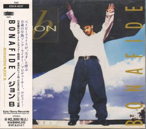 Jon B Bonafide 1995 Cd Discogs