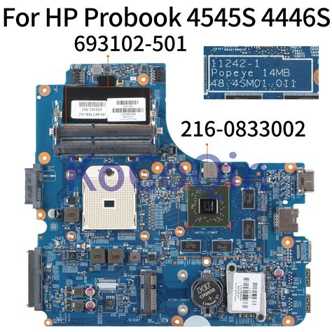 Kocoqin Laptop Motherboard For Hp Probook 4545s 4446s 216 0833002