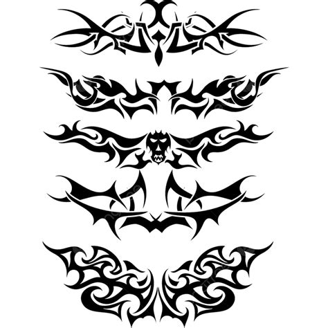 Patterns Of Tribal Tattoo For Design Use Tribal Drawing Tribal Sketch Flame Png And Vector