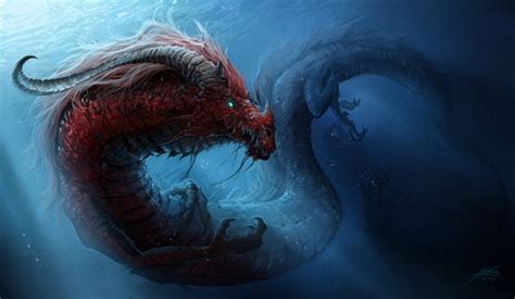 Dragons Underwater World Chinese Dragon