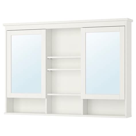A problem with the ikea hemnes cabinet and how it was solved. HEMNES Mirror cabinet with 2 doors, white, 55 1/8x38 5/8 ...