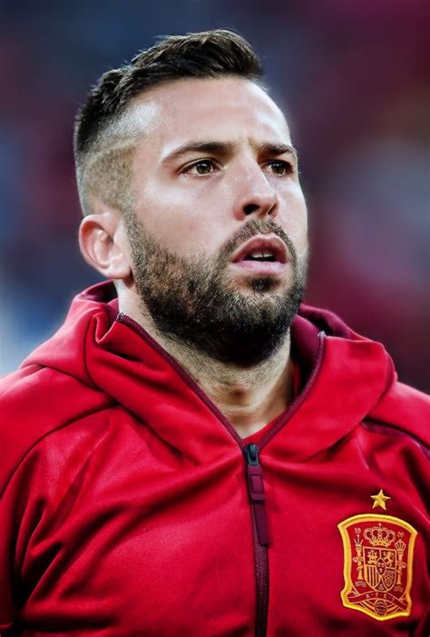 “Jordi Alba looks on prior to the FIFA 2018 World Cup Qualifier between