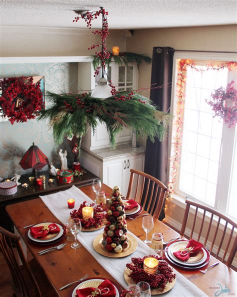 Creating A Cozy Country Christmas Dining Room Sober Julie