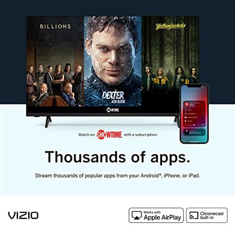 Vizio 32 Inch D Series Full Hd 1080p Smart Tv With Apple Airplay And