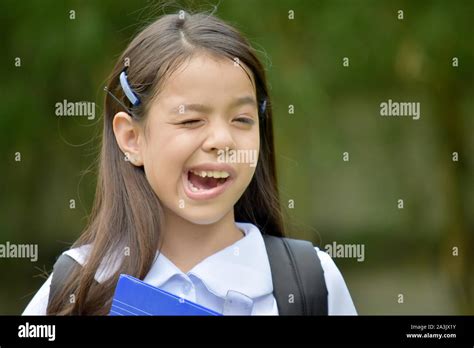 Child Making Funny Faces Hi Res Stock Photography And Images Alamy