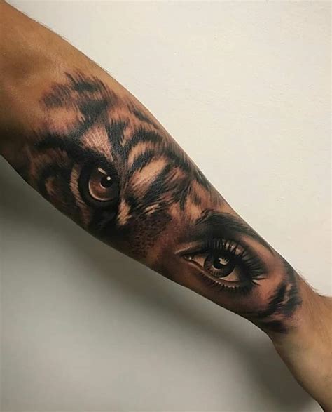Tiger Eyes Tattoo