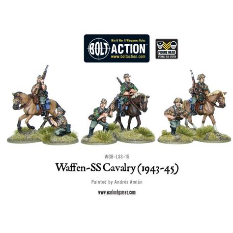 Bolt Action Waffen Ss Cavalry 1942 45 Waffen Ss Germany Axis