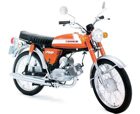 1973suzukia100orange Sepeda Motor