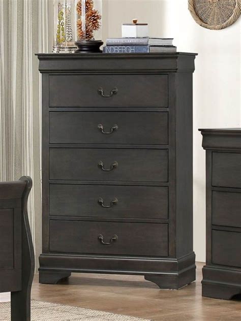 Pin By Sarah Ross On Master Bedroom Grey Chest Of Drawers Chest Of