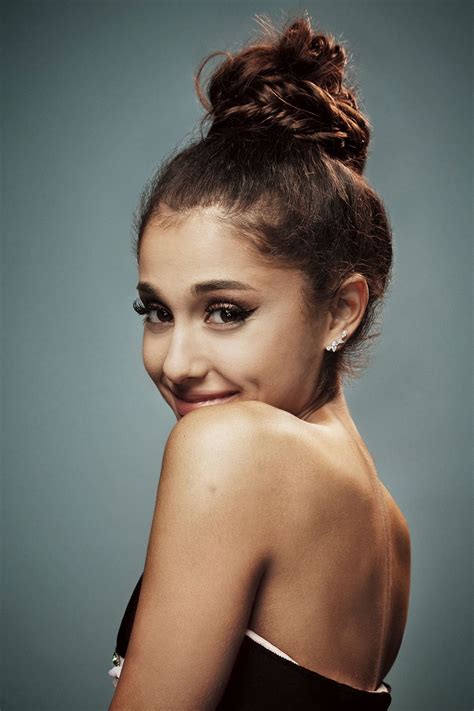 Ariana Grande 2015 American Music Awards Portraits By Randall Slavin In Los Ange Cabelo Da
