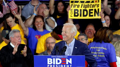 Joe Biden Enters 2020 As Frontrunner Top Democratic Target