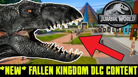 6 New Dinosaurs Confirmed The Fallen Kingdom Dlc Jurassic World