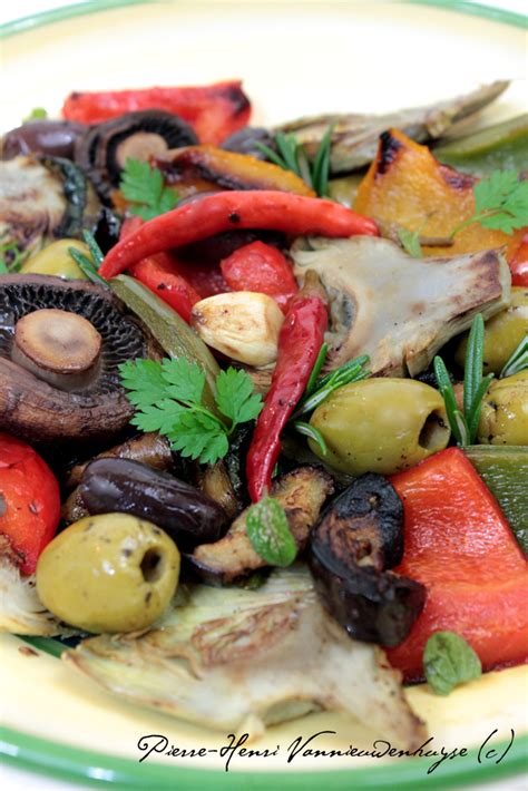 Recette de légumes grillés à litalienne