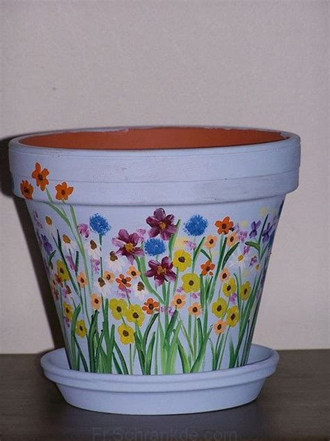 40 Flower Pot Painting Ideas And Designs To Try Painted Clay Pots