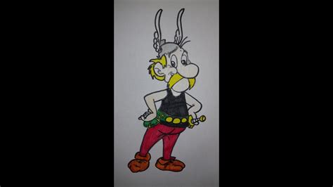 How To Draw Asterix Youtube