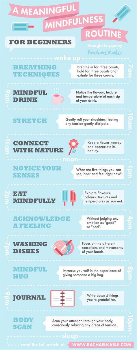 meaningful mindfulness routine  beginners rachael kable
