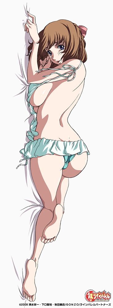 Kujou Miu Kurogane No Linebarrel Long Image Girl Barefoot Bikini